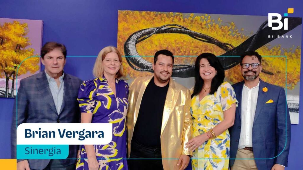 Bi Bank Panamá: compartiendo el arte y la cultura con la exposición «Sinergia» de Brian Vergara