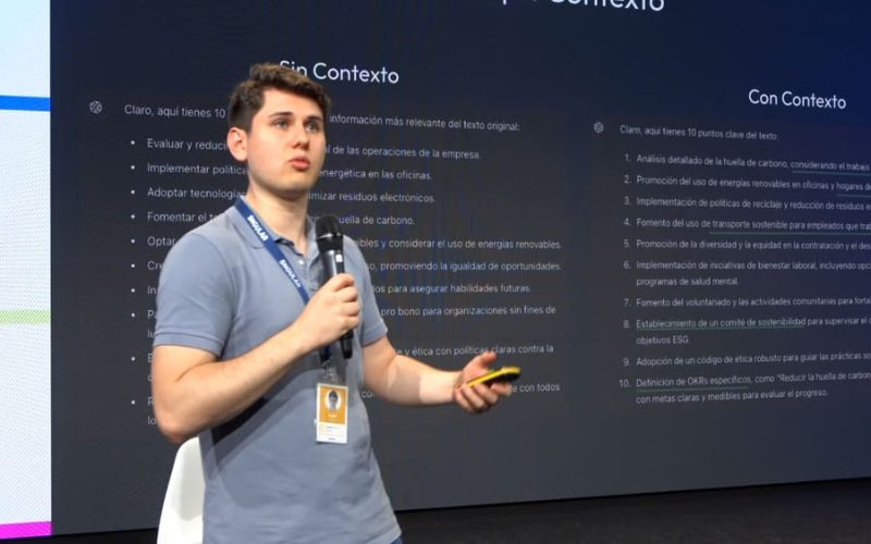 Daniel García-Cordero impulsa la enseñanza de IA en CenteIA